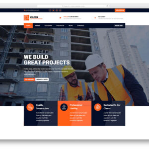 Construction HTML Templates