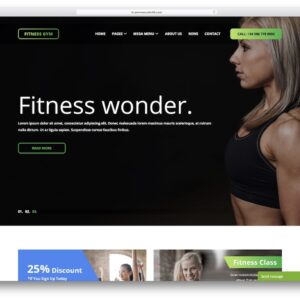 Society and Fitness - HTML Templates