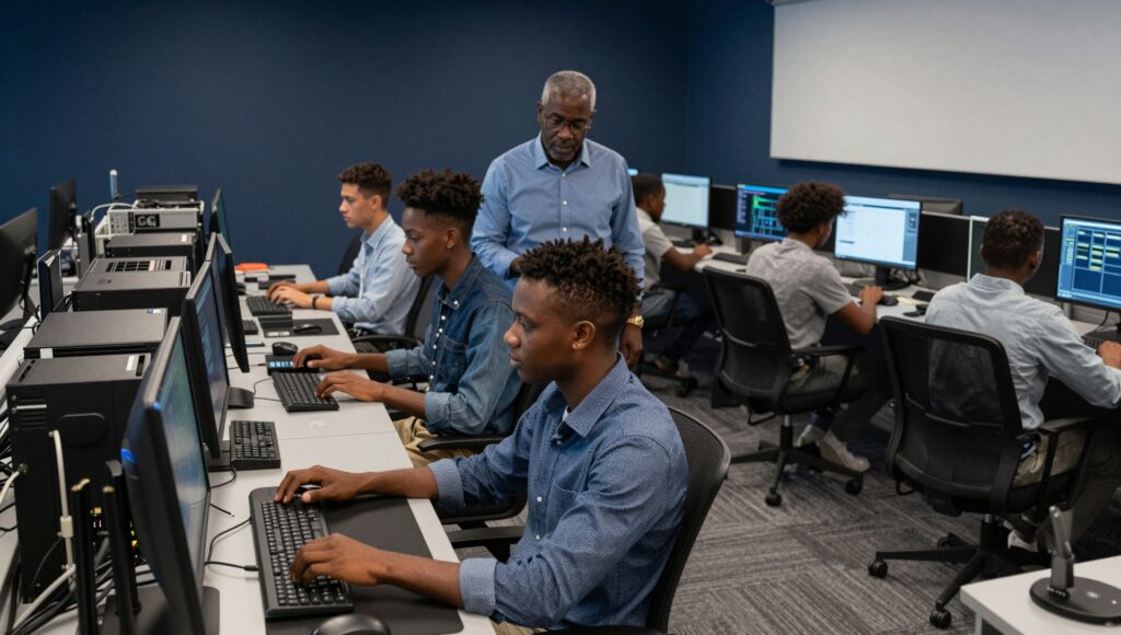 a realistic professional practical training