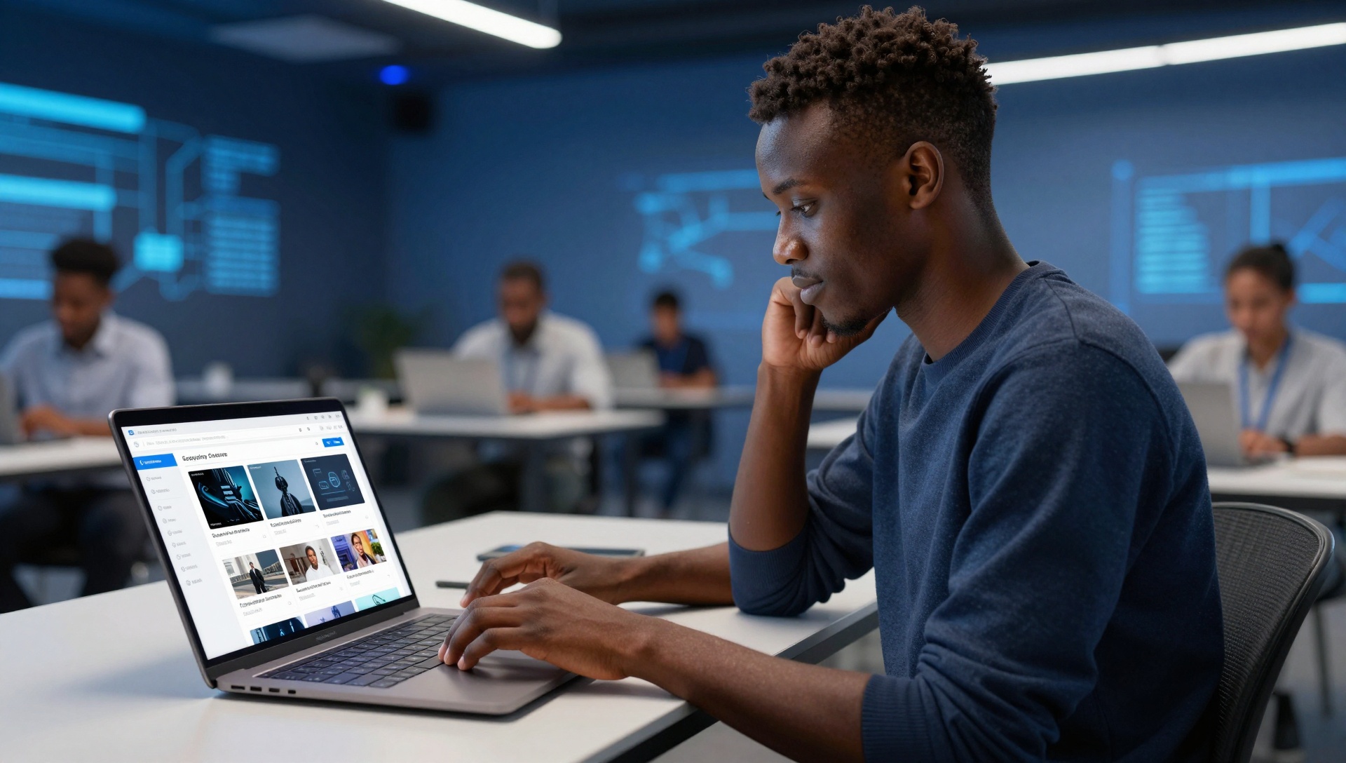 professional realistic choose a course
